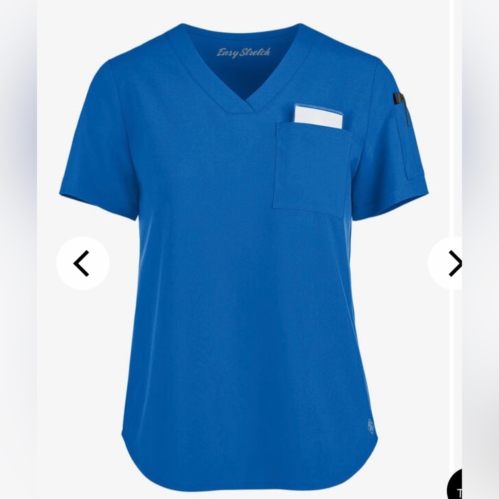 Women’s royal blue scrub top!